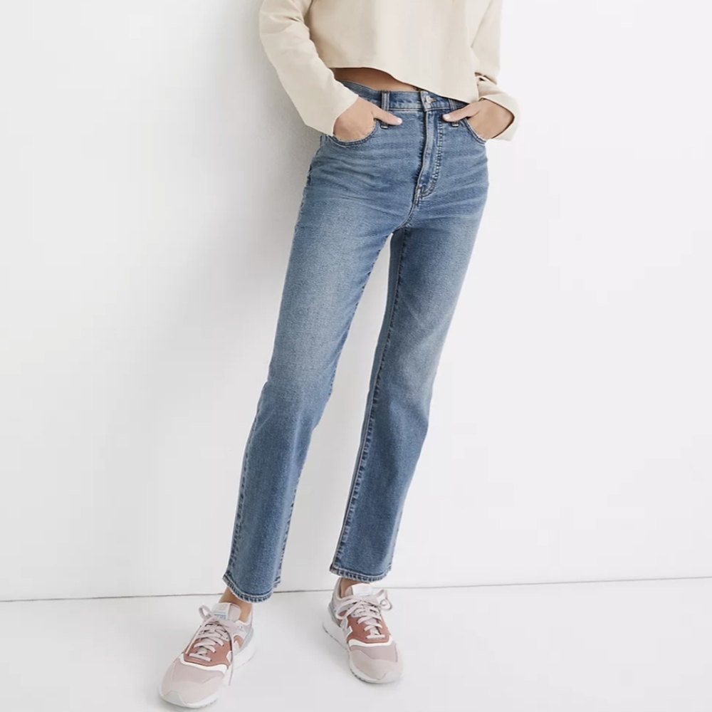 Slim Demi-Boot Jeans in Enright Wash